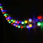 Promotion, guirlande lumineuse solaire, 100 led 12m guirlande lumineuse couleur ext�rieure et interieur ...