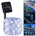 Einfeben guirlande lumineuse solaire, exterieur tanche lampe solaire pour jardin, terrasse, arbre de ...