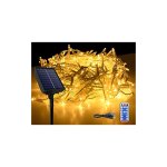 Guirlande lumineuse solaire d'extérieur de pluie de glace à l'extérieur 15 m 600 led lumières de noël ... Guirlande lumineuse solaire d'extérieur de pluie de glace à l'extérieur 15 m 600 led lumières de noël ...