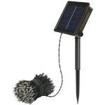 Sy - 5596928 guirlande lumineuse solaire led noir, vert standard (satin mat) - sygonix