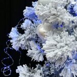 Guirlande micro - led compact bleu et flash 9m