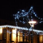 Millumine - guirlande pro stalactite 40m blanc froid fixe 1440 led 230v