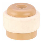 Butoir sol plasti beig d32 h26