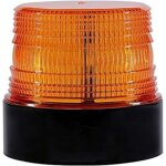 Gyrophare led orange 12v sans fil lumi�re stroboscopique feux clignotant magnetique d'urgence signalement ...