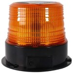 Gyrophare led sans filaire rechargeable 12v - 24v orange lumi�re stroboscopique feux , xu, clignotant ...