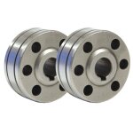 Gys lot de 2 galets type b pour fil plein acier - 0, 6 / 0, 8 mm