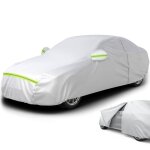 Bche voiture extrieur 460x180x168cm housse de protection couverture impermable auto, ouverte latrale ...
