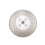 L&h - cfcahl - disque diamant  trononner et  meuler 115 mm x m14 double face lectroplaqu pour pierre ...