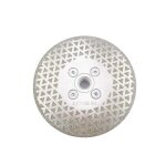 L&h - cfcahl - disque diamant  trononner et  meuler 230 mm x m14 double face lectroplaqu pour pierre ...