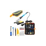 Kit d'outils de soudage lectronique 15 pices protection d'outil de fer  souder 220 v 60 w, fer  souder ...