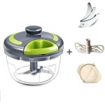 Hachoir � ail - presse - ail - petit presse - ail - �crase - ail manuel - 500 ml avec lame de rechange ...