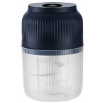 Hachoir �lectrique sans fil 400ml , 6 lames inox , rechargeable usb , pour viande , l�gumes , chocolat ...