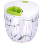 Hachoir manuel, hachoir / hachoir � l�gumes � tirage manuel rapide (3 tasses) pour oignons / ail / herbes ...