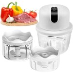 Hachoir � oignons �lectrique 350 ml, coupe - oignons �lectrique usb, petit hachoir �lectrique, hachoir ...