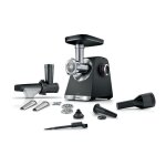 Hachoir  viande bosch srie 6 mfws650b - 500 w - 3, 5 kg / min - 3 grilles de hachage - noir