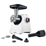 Hachoir a viande inox 2100w puissance 500w capacite 3, 5kg / mn 2grilles 2disques kit saucisses kit kebe ...