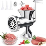 Hachoir � viande manuel ? hachoir � viande manuel, appareil � saucisses, entonnoir de remplissage de ...