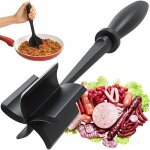 Fei yu - hachoir  viande, mlange de riz, mlange, broyage, spatule  viande, spatule  viande, pure ...