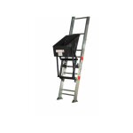 Haemmerlin - monte - matriaux avec benne pendulaire - hauteur 20. 00m - charge max 175kg - mp175 / bp ...