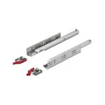 Enders - coulisse sous tiroir sortie totale long. 400 mm - bo�te 4pcs