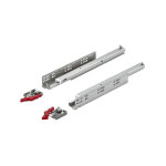 Enders - coulisse sous tiroir sortie totale long. 500 mm - bo�te 4pcs