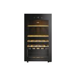 Cave a vin monozone classe g / / 37 db(a) 90 l - 34 bouteilles rglage haier hws34ggh1