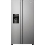 Hsr3918eimp - refrigerateur amricain haier 515 l e platine, acier inox