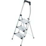 Hailo - escabeau pliant marche plateforme y comp. 3 hauteur de la plate - forme 730 mm aluminium avec ...