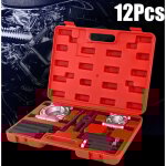 Haloyo - 12 pièces extracteur de roulement et décolleur d'engrenages rouge Haloyo - 12 pièces extracteur de roulement et décolleur d'engrenages rouge