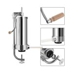 Haloyo - poussoir � saucisses viande 3l machine � saucisse remplissage de saucisse en acier inoxydable ...