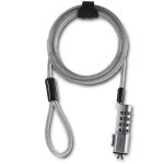 Hama - antivol pour pc portable ''nano'', cadenas  combinaison  4 chiffres, acier