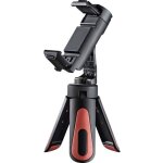 Hama pocket ii rotation support pour smartphone 1 / 4 pouce hauteur de travail=15 cm noir, rouge