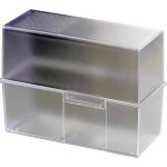 Han bote  fiches translucide, transparent(e) 975 - 63 500 cartes a5 horizontal