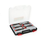Hanger - coffret de 5 ciseaux  bois spro  frapper 6 - 10 - 15 - 20 - 25mm 110491