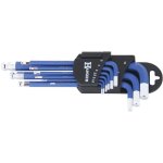 Serrurerie - boutique - jeu de 9 cl�s m�les 6 pans t�te sph�rique magn�tiques - hanger - 250112