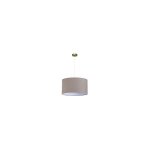 Fabrilamp - abrila akunadecor abat - jour lampe mod�le happy grey 50 cm