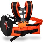 Harnais pour d�broussailleuse universelle, tondeuse � harnais double �paule, r�glable harnais debroussailleuse ...