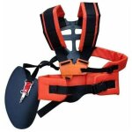 Harnais effort r�glable confortable, harnais � epaule pratique confort pour d�broussailleuse tondeuse ...