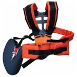 Harnais effort r�glable confortable, harnais � epaule pratique confort pour d�broussailleuse tondeuse ...