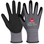 Hase safety gloves gants de travail, padua pro, en388, en 420, gris / noir, taille 10