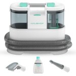 Nettoyeur de tapis portable 450w avec nettoyant et brosses, nettoyeur tapis et moquettes pour canap�s, ...