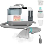 Haushof - stainzapper vapo 3 en 1 nettoyeur vapeur de tapis, shampouineuse, aspirateur vapeur, nettoyeur ...