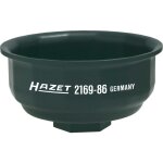 Hazet - cl� pour filtres � huile 2169 - 86 ? carr� creux 1 / 2 pouce (12, 5 mm) ? profil � rainures ? ...
