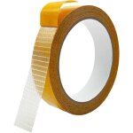 Heavy duty double sided adhesive tape, 2. 5cm x 10m, pour pantalons, v�tements, rideaux, housses de canap�, ...
