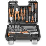 Hecht 2076 coffret douille mallette et bo�te � outils compl�te 76 pi�ces