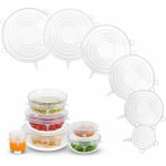 Couvercles extensibles en silicone, couvercles de rcipients en silicone rutilisables zro dchet pour ...