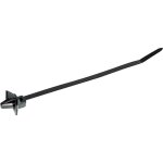 Hellermanntyton - 126 - 02204 t50ssl5 - hs - bk - d1 serre - c�ble 135 mm 4. 60 mm noir avec pied ancre, ...