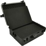 Caisse valise coffre boîte à outils rangement kit coffret mallette 35 litres noir Caisse valise coffre boîte à outils rangement kit coffret mallette 35 litres noir