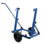 Helloshop26 - chariot porte - plaques 200 kg max diable supports d'acier réglables Helloshop26 - chariot porte - plaques 200 kg max diable supports d'acier réglables