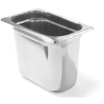 Hendi - bac gn 1 / 4 inox profi line hauteur 150 mm 801611